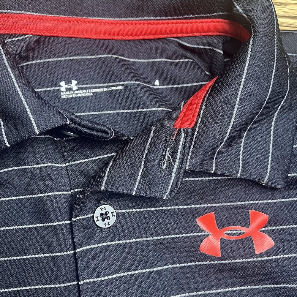 Boys 4T 4-5Y Clothing Lot Levis Carpenter Shorts Adidas Shirt Under Armour Polo - Picture 4 of 6